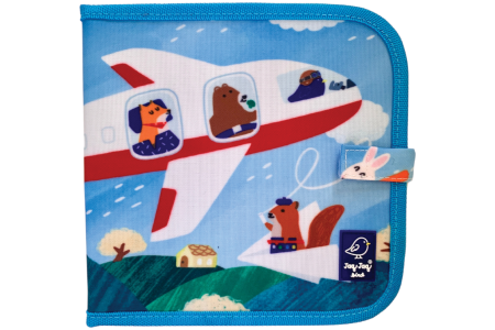 Jaq Jaq Bird piešimo knyga su netepančiomis kreidelėmis, Lėktuvai