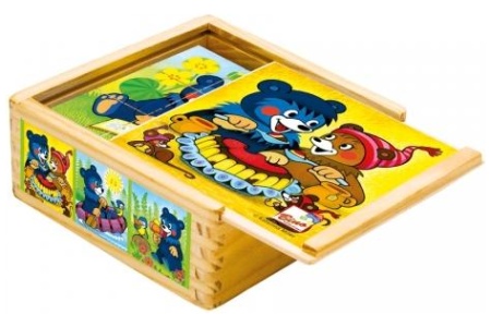 Kaladėlių dėlionė, Meškiukai