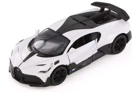 KiNSMART automobilis, Bugatti Divo, baltas