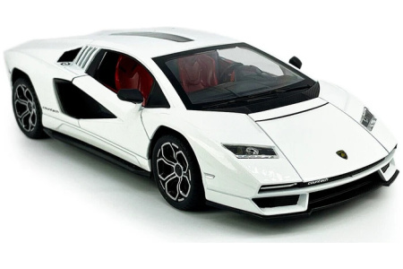 KiNSMART automobilis, Lamborghini Countach LPI 800-4, baltas