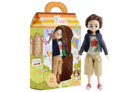 Lottie lėlė - Aitvarų gaudytojas berniukas Finas