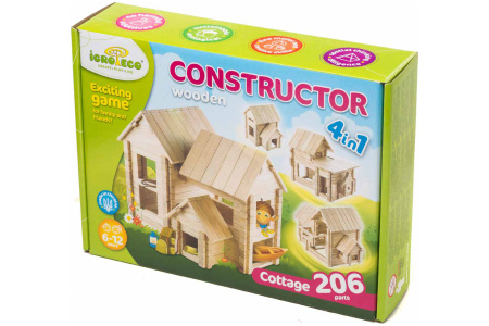 Konstruktorius, Kotedžas 4in1, 206