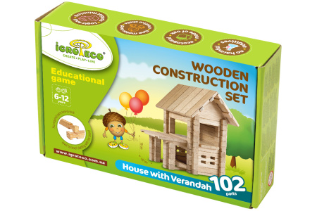 Konstruktorius, Namas su veranda, 102