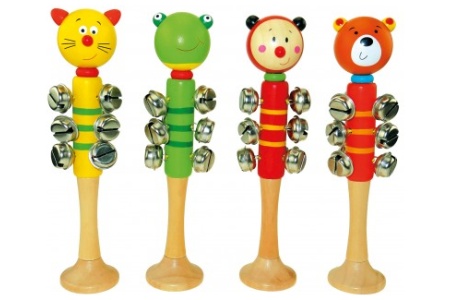 Lazdelė su skambaliukais, Gyvūnėliai