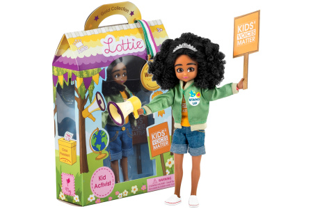 Lottie lėlė aktyvistė Mari Copeny