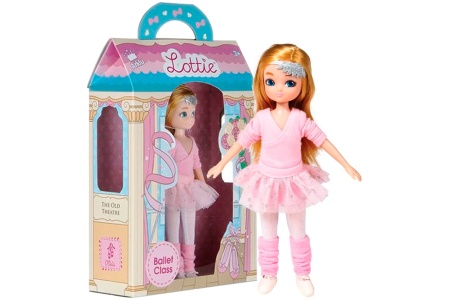 Lottie lėlė Baleto repeticijoje