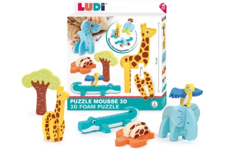 LUDI 3D dėlionė, Safari