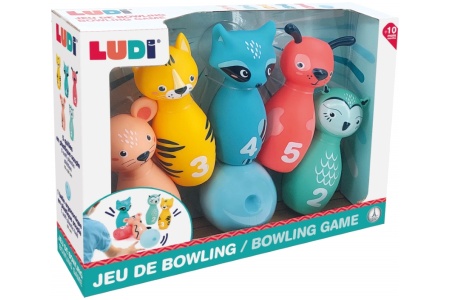 LUDI boulingo žaidimas, miško gyvūnai