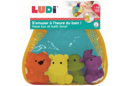 LUDI maudymosi žaislų komplektas, purkštukai