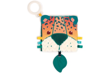 LUDI medžiaginė kūdikio knygutė, džiunglės