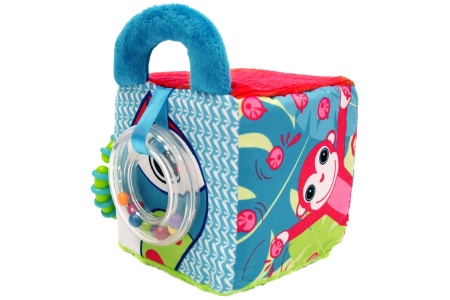 LUDI medžiaginis veiklos kubas, džiunglės