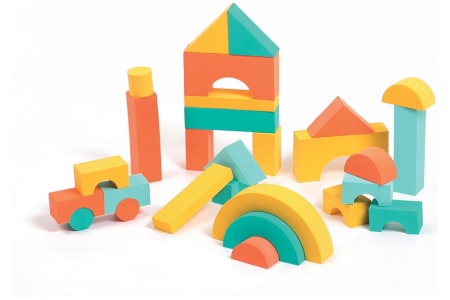 LUDI putplasčio kaladėlės