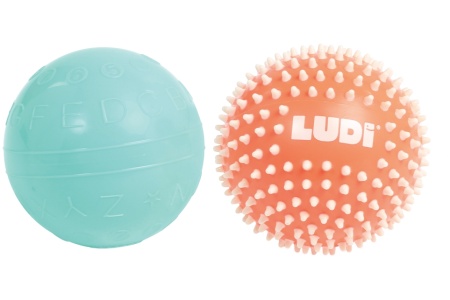 LUDI sensoriniai kamuoliai, 2 vnt.