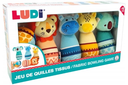 LUDI žaidimas boulingas, medžiaginis