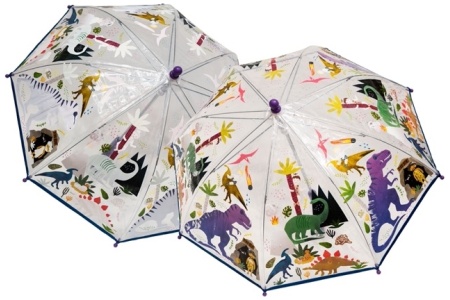 Magiškas skėtis, Dinozaurai, skaidrus