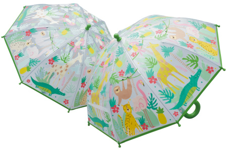 Magiškas skėtis, Džiunglės, skaidrus