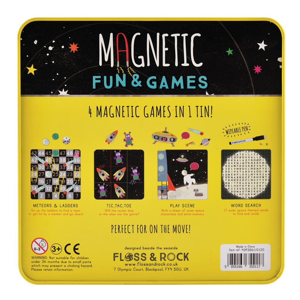 Magnetinis žaidimas, Kosmosas 4 in 1 - Image 2