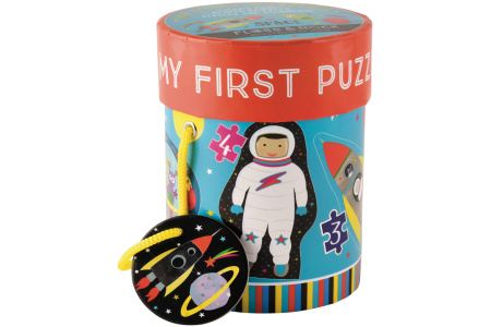 Mano pirmosios dėlionės, Kosmosas, 4 dėlionės (3, 4, 6, 8 detalių)