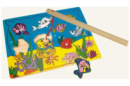 Medinė dėlionė Žvejojame , 36 mėn+