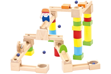 Medinis konstruktorius Kamuoliuko takelis (40 dalių), 3+