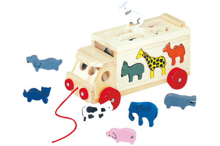 Medinis sunkvežimis - formelių rūšiuoklė