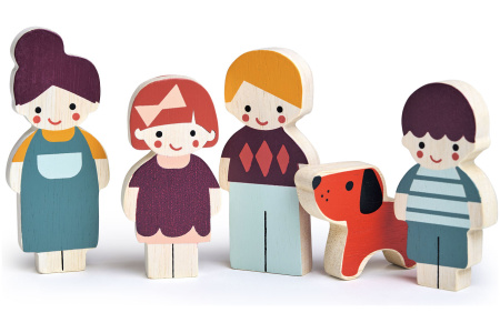 Mentari Lėlių šeimynėlė su šuniuku