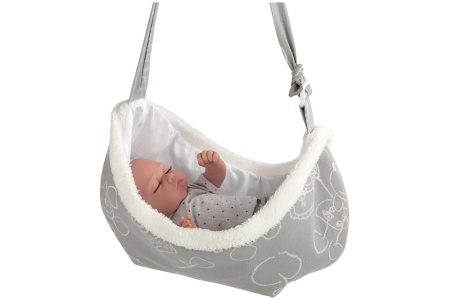 Arias miegantis kūdikėlis, verkia, 28 cm