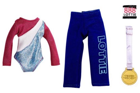 Lottie aksesuarų rinkinys - Sportinis kostiumas