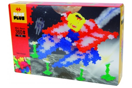 Plus Plus konstruktorius, Kosmosas, Mini neoninės 360