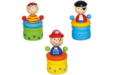 Bino Pieninių dantukų dėžutė Piratas, 1 vnt.