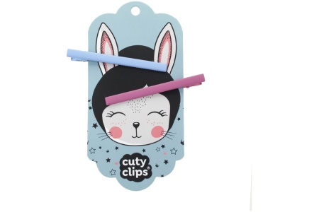 Plaukų segtukai, Triušelis mėnulyje Nr. 17