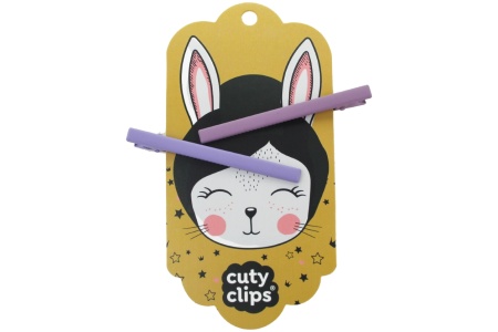 Plaukų segtukai, Triušelis mėnulyje Nr. 19