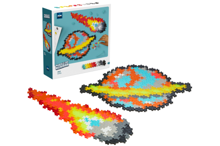 Plus Plus dėlionė pagal skaičius KOSMOSAS, 500 det.