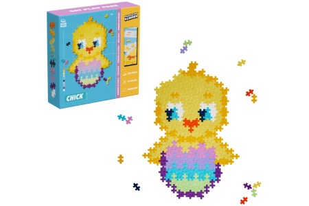 Plus Plus dėlionė pagal skaičius VIŠČIUKAS, 250 det.