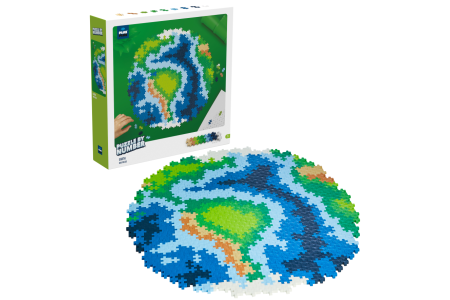 Plus Plus dėlionė pagal skaičius ŽEMĖ, 800 det.