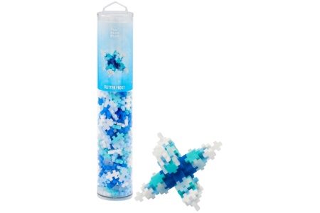 Plus Plus konstruktorius, kalėdinis blizgantis šerkšnas, 240 det.