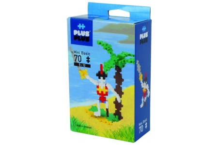 Plus Plus konstruktorius Mini Piratas, 70 det.