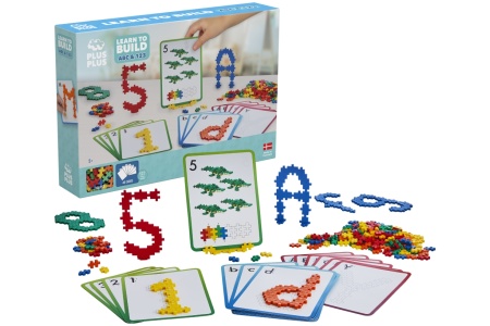 Plus Plus konstruktorius, Mokausi ABC ir 123, 600 det.