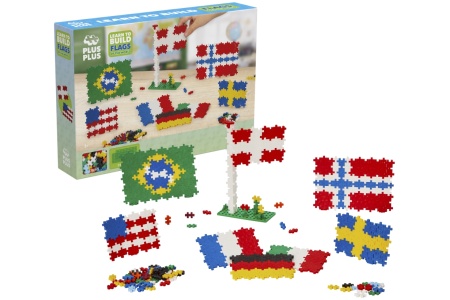 Plus Plus konstruktorius, Pasaulio vėliavos, 700 det.