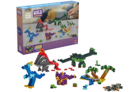 Plus Plus konstruktorius, Pradžiamokslis Dinozaurai, 600 det.