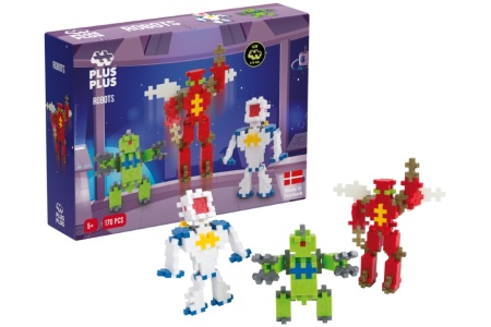 Plus Plus konstruktorius, Robotai, Mini neoninės 170