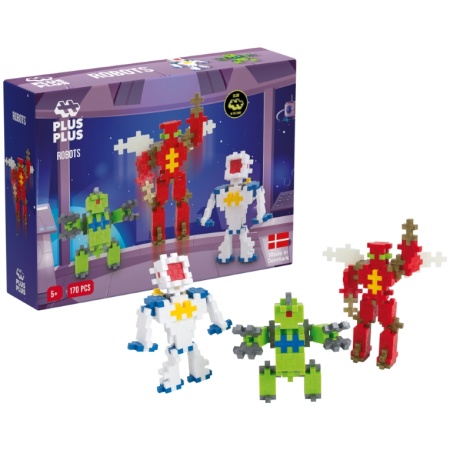 Plus Plus konstruktorius, Robotai, Mini neoninės 170