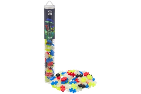 Plus Plus konstruktorius, šviečiančios, 100 det.