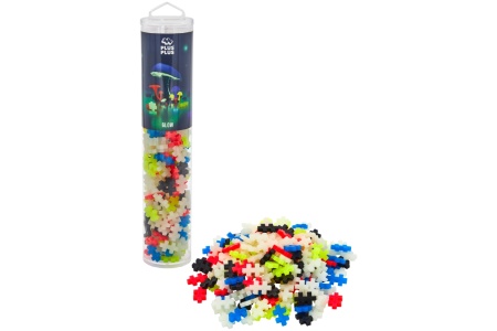 Plus Plus konstruktorius, šviečiančios, 240 det.