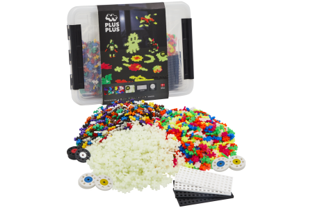 Plus Plus konstruktorius, Statyk ir Šviesk, dėžė 2000 det.