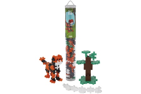 Plus Plus konstruktorius ZOO, Tigras, 100 det.