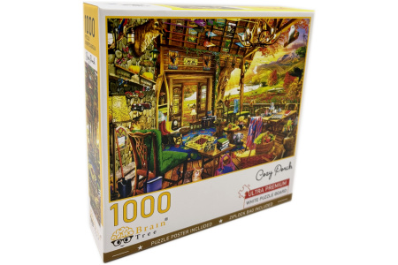Brain Tree dėlionė, Jauki veranda, 1000 det.