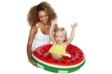 Pripučiamas ratas su laikikliu, Arbūzas