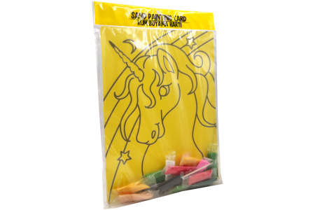 Red Castle kūrybinis smėlio rinkinys, 275x205 mm, Vienaragis