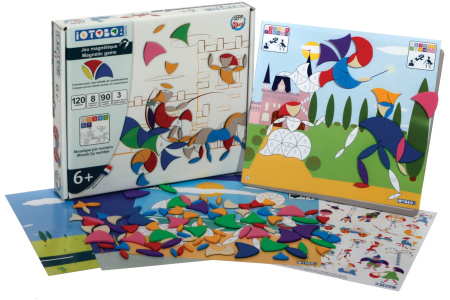 SEPP magnetinis žaidimas, 8 spalvos, 6+